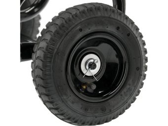 Візок для дров VOREL з 2 пневматич. колесами Ø= 20 см, для максим. навантаження 60 кг, 110х38х45 см