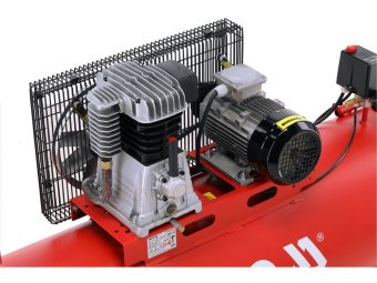 Компресор мережевий YATO 380 В, 2,2 кВт, тиск ≤ 10 Bar,  под. повітря- 400 л/хв, ресивер- 200 л [1]