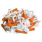 Кліпси і клинці для вирівнювання плитки, MINI, 1,3мм, 30компл. Favorit | 11-025