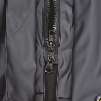 YATO Костюм з капюшоном водонепроникний YATO,розм.XL,100%поліестр покритий PU,3 кишені,з вент.отвора