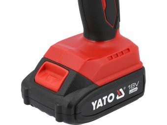 Паяльник для пластика YATO акумул. Li-Ion 18 В 2 АГод, 60 Вт, макс. t= 500ºC у футлярі з обладнанням