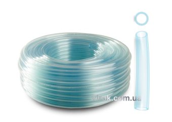 Шланг ПХВ 1-шаров . бензо-мастилостійкий з роб. тиск. 0,05 МПа, Ø=10 мм, t=1,5 мм, l= 25 м