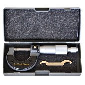 Мікрометр, 0–25 мм, 0,01–0,25мм S-line | 15-680