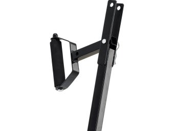 Візок присадибний з відкидн борт і чохлом на 4 колес YATO з повор дишлом, 130х59х25см, навант- 450кг