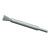 Щетка концевая D12х20х120 мм, хвостовик 6 мм, Стальная гофрированная проволока 0.5 мм LESSMANN