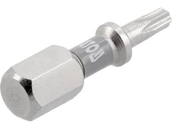 Насадка викруткова YATO TORX T10 х 25мм. HEX 1/4", покрита нікелем, 2шт.[10]