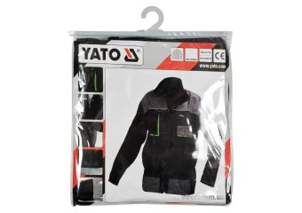 YATO Куртка робоча YATO розмір S, 100% - бавовна  | YT-80158