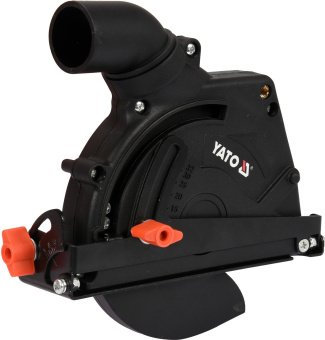 YATO Кожух пилозахисний до КШМ для різання YATO: на диск Ø=125 мм, глибина різу- 32 мм, зона дії- 28