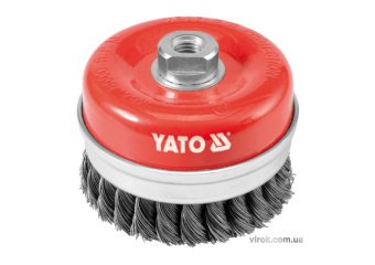 YATO Щітка - крацовка YATO *чашка* Ø=100мм  | YT-4769