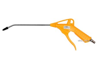 VOREL Пістолет пневматичний продувальний з соплом l= 200 мм, Ø=1/4", для тиску- 0.8 MPa  | 81632