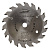 Wolfcraft полотно дисковой пилы Ø 160 x 20 x 2,4 // 6368000