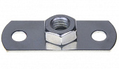 Опорная пластина с гайкой М12 (Подпятник)