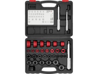 Засоби регуляції підшипників і сальників YATO: дюймових і метричних розмірів, 33 шт [10]