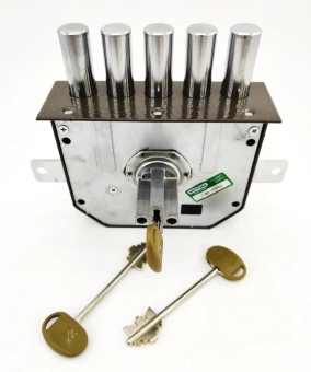 Замок накладной сувальдный Mottura 20520 левосторонний