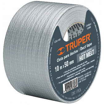Truper CDU-10X Скотч армированный Duct tape 10м х 50мм