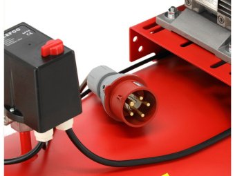 Компресор мережевий YATO 380 В, 2,2 кВт, тиск ≤ 10 Bar,  под. повітря- 400 л/хв, ресивер- 200 л [1]