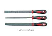 VOREL Рашпилі Набір 3шт, l=200 мм  | 25173