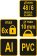 VOREL Затискач пружинний алюмінієвий : Ø6 x 48 мм, для 6 навісних замків з дугою Ø≤ 10 мм  | 77704