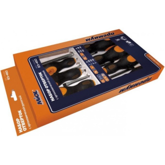 Miol Набір викруток (7 шт) CrV, ерго ручка