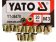 YATO Нітогайка сталева YATO; М3, l= 9 мм, 20 шт.  | YT-36470