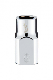 MILWAUKEE Головка хромована метрична 3/8'', 9мм | 4932478339