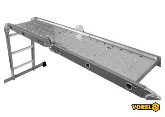 VOREL Панелі підстильні до драбини 17704 : 56 х 29.5 см і 83 х 29.5 см, зі сталевої бляхи, 2 шт  | 1