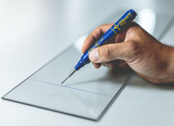 Маркер фирменный с длинным носиком Pica-Ink Deep Hole Marker