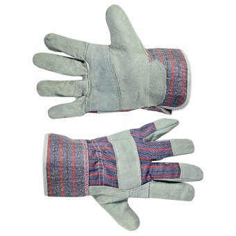 Рукавички робочі, замшеві сірі Technics Master | 16-150