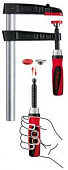 BESSEY Струбцина TG 600х140 мм, усилие 6000 Н, ковкий чугун, двухкомпонентная ручка