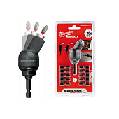 MILWAUKEE Набір біт SHOCKWAVEз насадкою Knuckle (11шт) | 4932459781