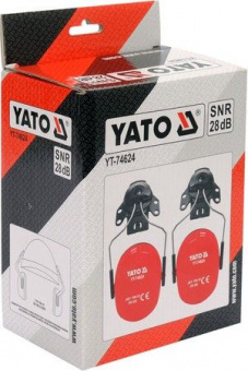 YATO Навушники шумозахисні YATO з кріпленням до каски  | YT-74624