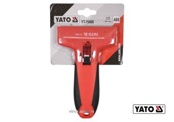 YATO Скребок YATO для скла з пластиковим корпусом : лезо 90 мм, l= 160 мм  | YT-75490