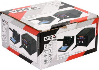 YATO Паяльна станція цифрова індукційна YATO: Р= 70 Вт, t°= 200-480°С, жало тип 900М  | YT-82459