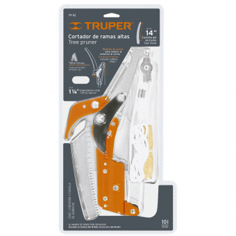 TRUPER TR-82 Сучкоріз, штанговий з пилкою 360мм; 32мм 53HRc