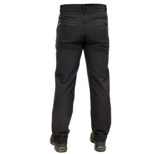 YATO Штани робочі для літнього сезону, чорні YATO, розмір 3XL; 7 кишень, 94%- поліестер, 6%-еластан 