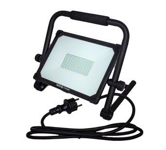 YATO Прожектор переносний з SMD-діодним випромінювачем YATO : 50 Вт, 230 В, 4750 лм, 75 діодів  | YT