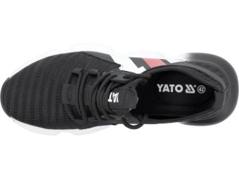 Кросівки робочі YATO "PAERIS SBP", розм. 46 поверхня зі шкіри з сіткою і кевларо поліурет. підошвою