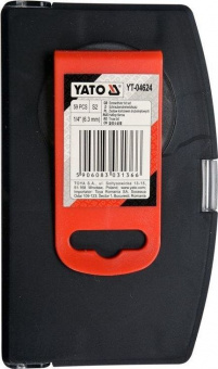 YATO Набір насадок викруткових YATO з тримачем : 1/4", 59 шт.  | YT-04624