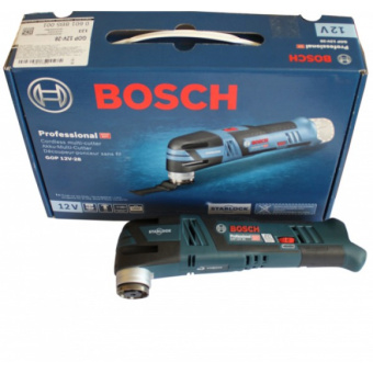 Реноватор Bosch GOP 12V-28 Professional + пильне полотно (12 В, без АКБ) (06018B5001)
