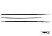 YATO Напильники для гостріння ланок ланцюгів YATO, Ø= 4 мм, l= 250 мм, 3 шт.  | YT-85025