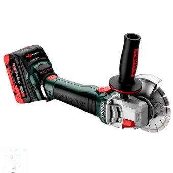 Акумуляторна безщіткова болгарка Metabo WB 18 LT BL 11-125 Quick (2х18 В, 8 А*год, 125 мм) (61305481