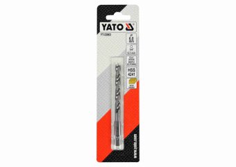 YATO Свердло по дереву YATO : Ø6 x 90/55 мм, хвостовик- HEX 1/4", HSS 4241  | YT-33863