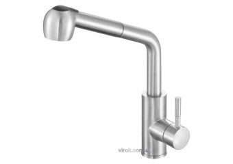 FALA Змішувач води для кухонної раковини "STEELY 5" з кульовим регулятором(DW) | 75806