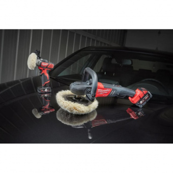 MILWAUKEE Машина полірувальна кутова акумуляторнаM18 FAP180-0, Ø диска 180мм | 4933451549