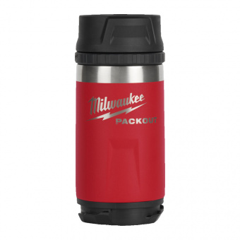 MILWAUKEE Термочашка PACKOUT Sip Lid, 355мл красная | 4932498977