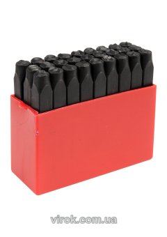 YATO Трафарети літерні YATO, кпл. 27 шт, h-6 мм  | YT-6862