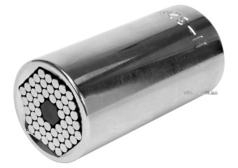 VOREL Головка торцева універсальна : квадрат 1/2", М 11-32, L= 85 мм, CrV  | 53003