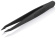 KNIPEX Пинцет для прецизионных работ пластик ESD, black 02 | 92 09 02 ESD