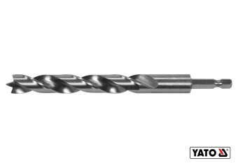 YATO Свердло по дереву YATO : Ø13 x 100/60 мм, хвостовик- HEX 1/4", HSS 4241  | YT-33868