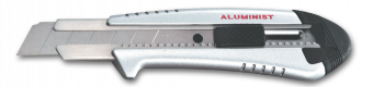 TAJIMA Aluminist Cutter Нож цельнометаллический 25 mm алюминиевый, автоматический фиксатор